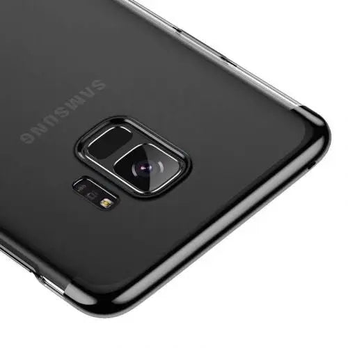 Кейс Baseus за Samsung Galaxy S9 черен/ брокат