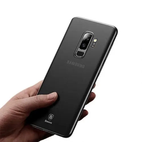 Кейс Baseus за Samsung Galaxy S9 Plus прозрачен/черен