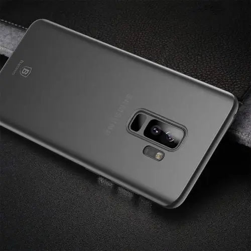 Кейс Baseus за Samsung Galaxy S9 Plus прозрачен/черен