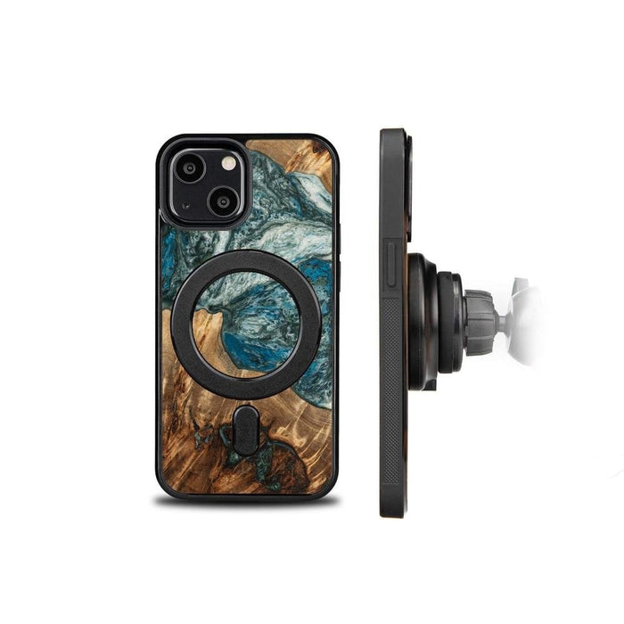 Кейс Bewood Unique Planet Earth за iPhone 13 Mini съвместим