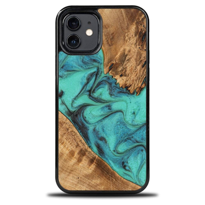 Кейс Bewood Unique Turquoise за iPhone 12/12 Pro тюркоазено