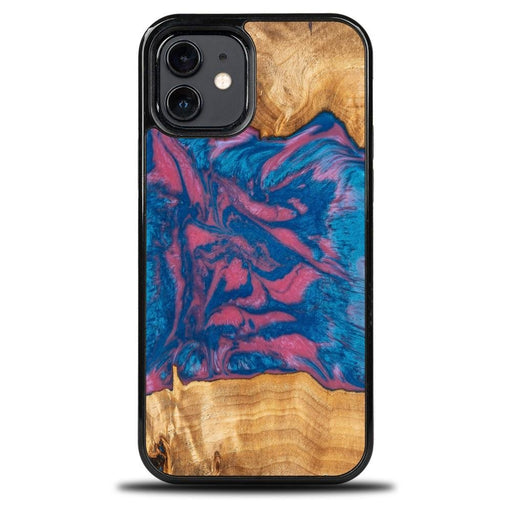 Кейс Bewood Unique Vegas за iPhone 12/12 Pro розово и синьо