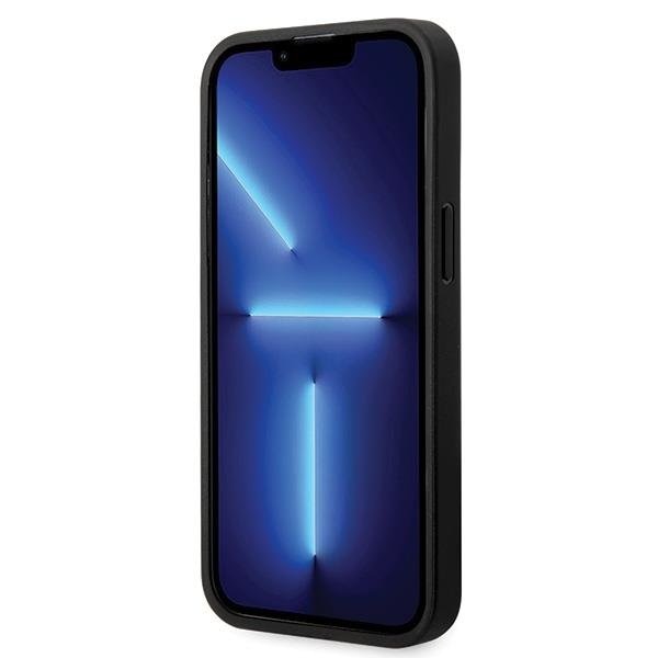 Кейс BMW BMHCP14L22RFGK за iPhone 14 Pro 6.1 черен Leather