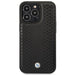 Кейс BMW BMHCP14L22RFGK за iPhone 14 Pro 6.1 черен Leather