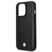 Кейс BMW BMHCP14L22RFGK за iPhone 14 Pro 6.1 черен Leather