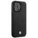 Кейс BMW BMHCP14L22RFGK за iPhone 14 Pro 6.1 черен Leather