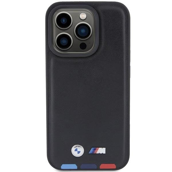 Кейс BMW BMHCP15L22PTDK за iPhone 15 Pro 6.1 черен / черен