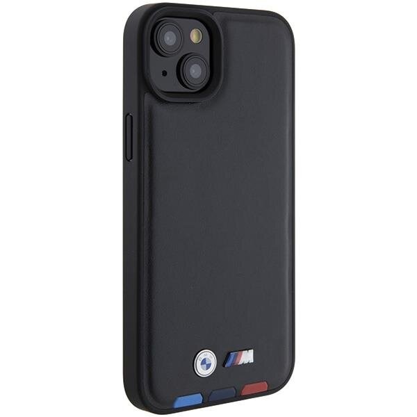 Кейс BMW BMHCP15M22PTDK за iPhone 15 Plus 6.7 черен / черен