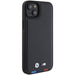 Кейс BMW BMHCP15M22PTDK за iPhone 15 Plus 6.7 черен / черен