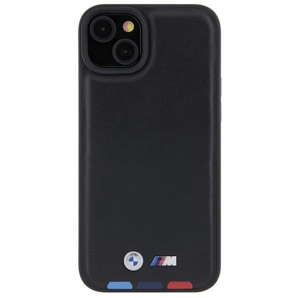 Кейс BMW BMHCP15M22PTDK за iPhone 15 Plus 6.7 черен / черен