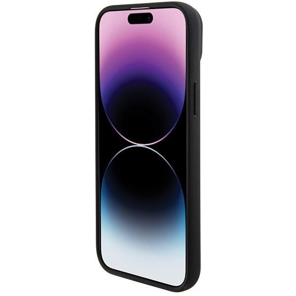 Кейс BMW BMHCP15M22PTDK за iPhone 15 Plus 6.7 черен / черен