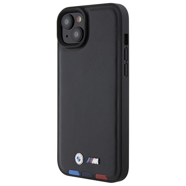 Кейс BMW BMHCP15M22PTDK за iPhone 15 Plus 6.7 черен / черен