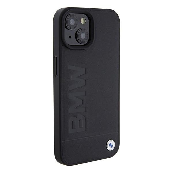 Кейс BMW BMHMP15SSLLBK за iPhone 15 6.1 черен / черен твърд