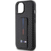 Кейс BMW Grip Stand Smooth & Carbon за iPhone 15 черен