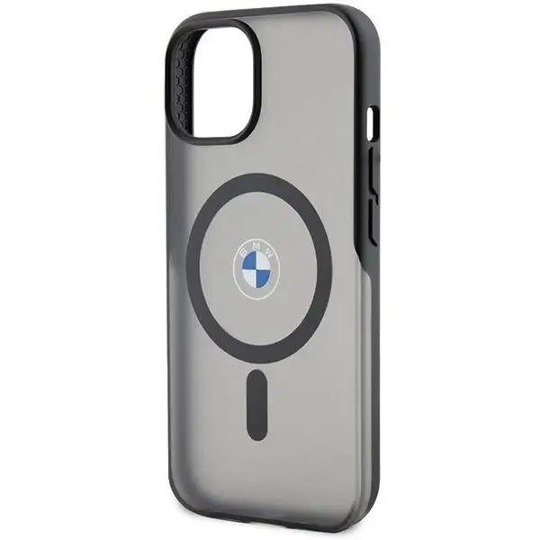 Кейс BMW IML Signature MagSafe за iPhone 15 черен