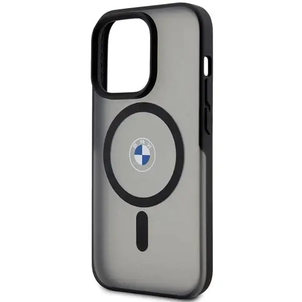 Кейс BMW IML Signature MagSafe за iPhone 15 Pro Max черен