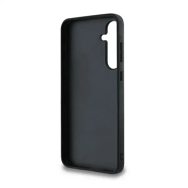 Кейс BMW Leather Carbon за Samsung Galaxy A55 черен