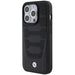 Кейс BMW Leather Seats Pattern за iPhone 15 Pro черен