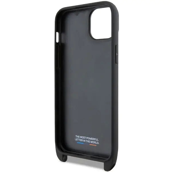 Кейс BMW M Edition Carbon Stripe & Strap за iPhone 15