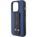 Кейс BMW M Grip Stand Bicolor за iPhone 15 Pro тъмносин