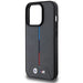 Кейс BMW M Quilted Tricolor MagSafe за iPhone 15 Pro сив