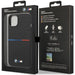 Кейс BMW M Silicone Pattern MagSafe за iPhone 15/14/13 черен