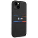 Кейс BMW M Silicone Tricolor Lines за iPhone 15 / 14