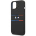 Кейс BMW M Silicone Tricolor Lines за iPhone 15 / 14