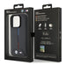 Кейс BMW Quilted Tricolor за iPhone 15 Pro Max черен