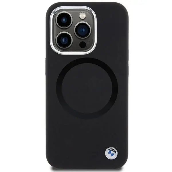 Кейс BMW Signature Liquid Silicone MagSafe за iPhone