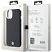 Кейс BMW Signature Wrapped Metal MagSafe за iPhone 15