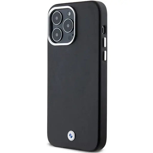 Кейс BMW Signature Wrapped Metal MagSafe за iPhone 15