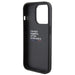 Кейс BMW Stamped Tricolor Stripe за iPhone 15 Pro черен