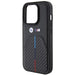 Кейс BMW Stamped Tricolor Stripe за iPhone 15 Pro черен