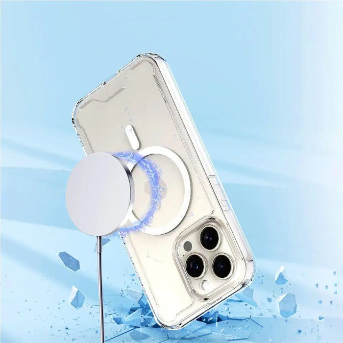 Кейс Clear Corner Case MagSafe заiPhone 16 Pro Max прозрачен