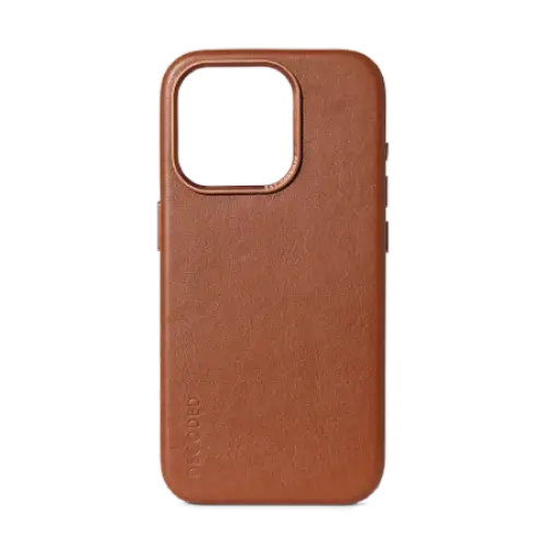 Кейс Decoded Leather Case MagSafe за iPhone 15 Pro Max кафяв