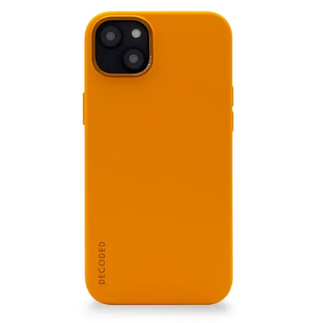 Кейс Decoded Silicone BackCover за iPhone 14 оранжев