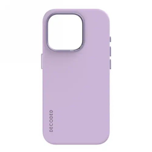Кейс Decoded Silicone Case MagSafe за iPhone 15 Pro лилав