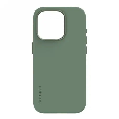 Кейс Decoded Silicone Case MagSafe за iPhone 15 Pro зелен