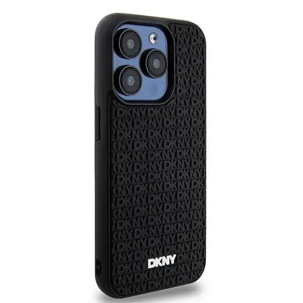 Кейс DKNY 3D Rubber Repeat Pattern за iPhone 15 Pro