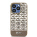 Кейс DKNY Leather Printed Pattern Metal Logo MagSafe