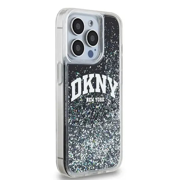 Кейс DKNY Liquid Glitter Big Logo за iPhone 13 Pro