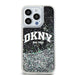 Кейс DKNY Liquid Glitter Big Logo за iPhone 15 Pro черен