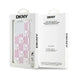 Кейс DKNY Liquid Glitter Multilogo за iPhone 15 Pro розов