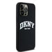 Кейс DKNY Liquid Silicone White Printed Logo MagSafe