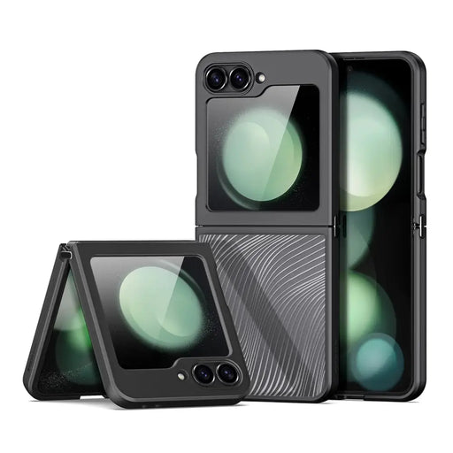 Кейс Dux Ducis Aimo за Samsung Galaxy Z Flip6 черен