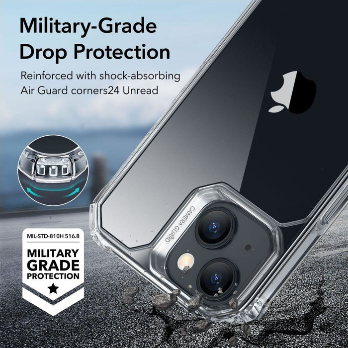 Кейс ESR Air Armor за iPhone 15 прозрачен