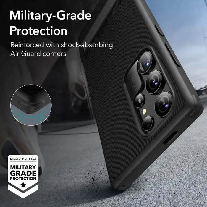 Кейс ESR Air Shield Boost за Samsung Galaxy S24 Ultra черен