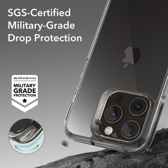 Кейс ESR Ice Shield за iPhone 15 Pro прозрачен