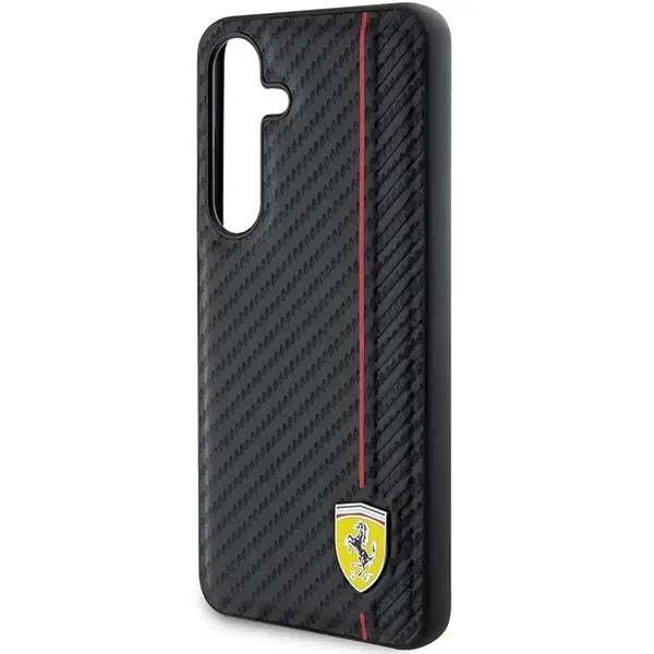 Кейс Ferrari Carbon Printed Line за Samsung Galaxy